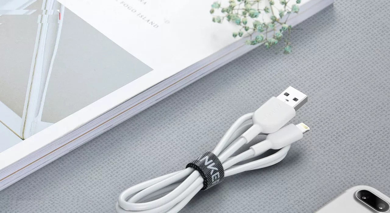 کابل تبدیل USB به لایتنینگ انکر مدل A8432 طول 0.9 متر