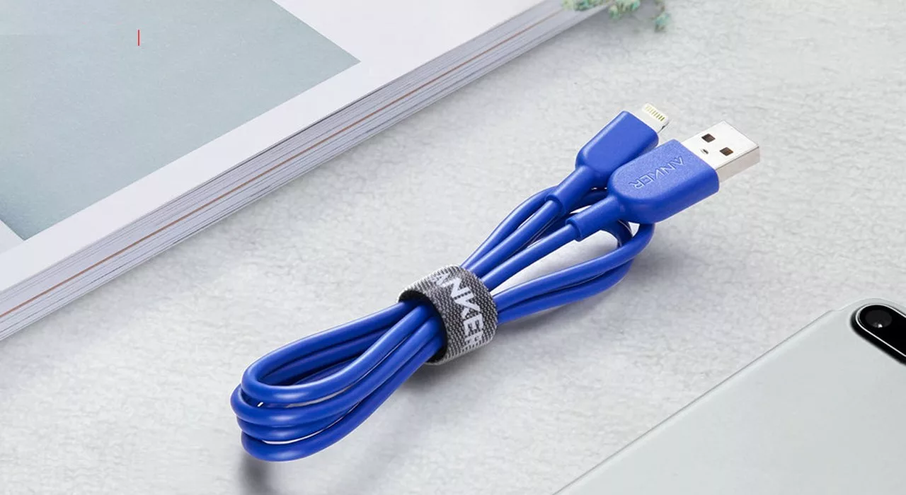 کابل تبدیل USB به لایتنینگ انکر مدل A8432 طول 0.9 متر