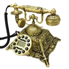تلفن کلاسیک برنجی کد 01
