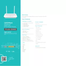 مودم روتر Gpon-ONT یوتل مدل G442