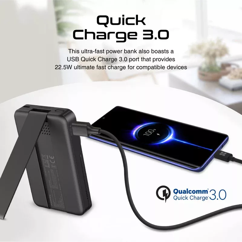 شارژر بی سیم پرومیت مدل ROVERPACK