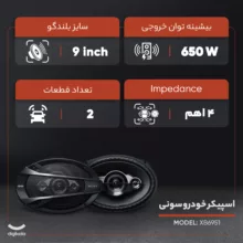 اسپیکر خودرو سونی مدل XB6951 بسته دو عددی
