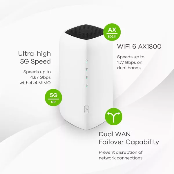 مودم 4G/5G/TD-LTE سرکام مدل WIFI6 NR5103EV2