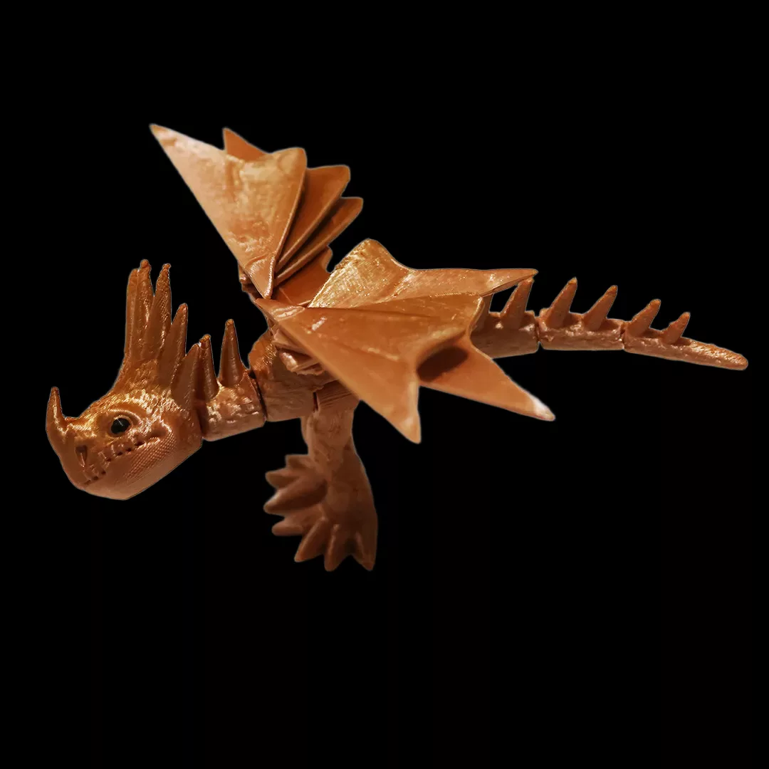 اکشن فیگور مدل اژدهای مفصل دار 001