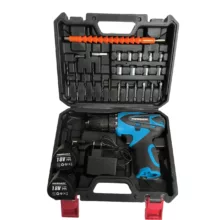 مجموعه 30 عددی پیچ گوشتی شارژی پاورمکس مدل DualBattery-18VOLT