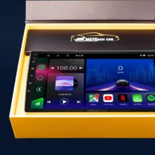 پخش کننده تصویری خودرو میباخ کار مدل MC120 مناسب برای تیبا 1