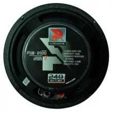 فول رنج خودرو آلفاسونیک مدل PSW-8900 بسته دو عددی