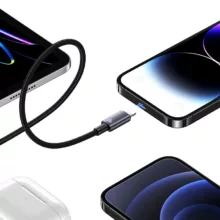 کابل تبدیل USB-C به لایتنینگ یوسمز مدل SJ662 طول 1.2 متر