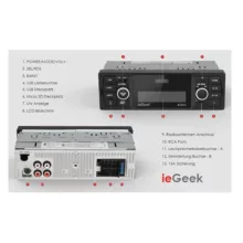 پخش کننده خودرو ائگیت مدل K301