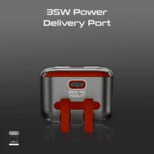 پاوربانک پرومیت مدل MAVRIX ظرفیت 10000 میلی‌آمپرساعت