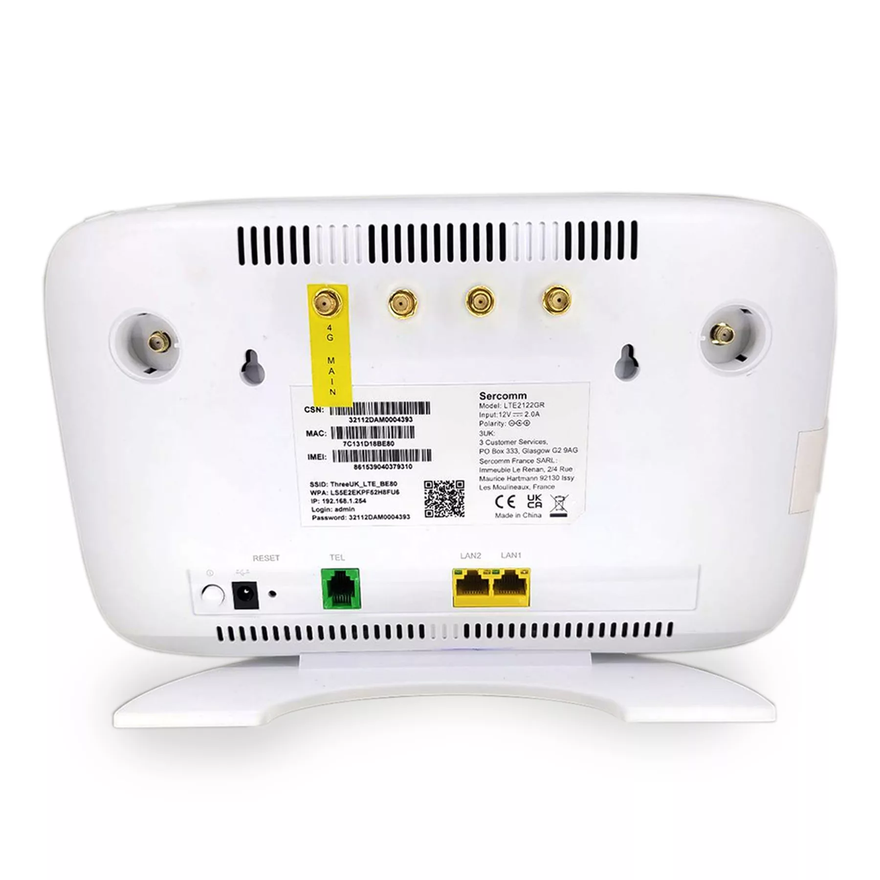 مودم TD-LTE سرکام مدل LTE2122GR به همراه سیم کارت و 1000گیگ اینترنت یکساله