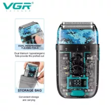 ست ماشین اصلاح موی سر و صورت وی جی ار مدل V 645 بسته سه عددی
