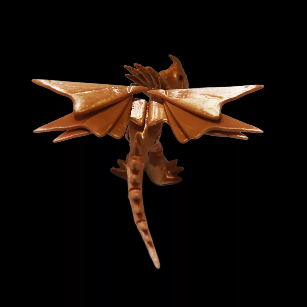 اکشن فیگور مدل اژدهای مفصل دار 001