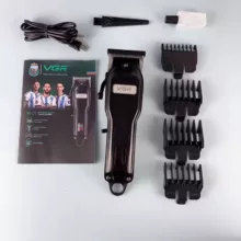 ماشین اصلاح موی سر و صورت وی جی ار مدل V251 V297 مجموعه دو عددی