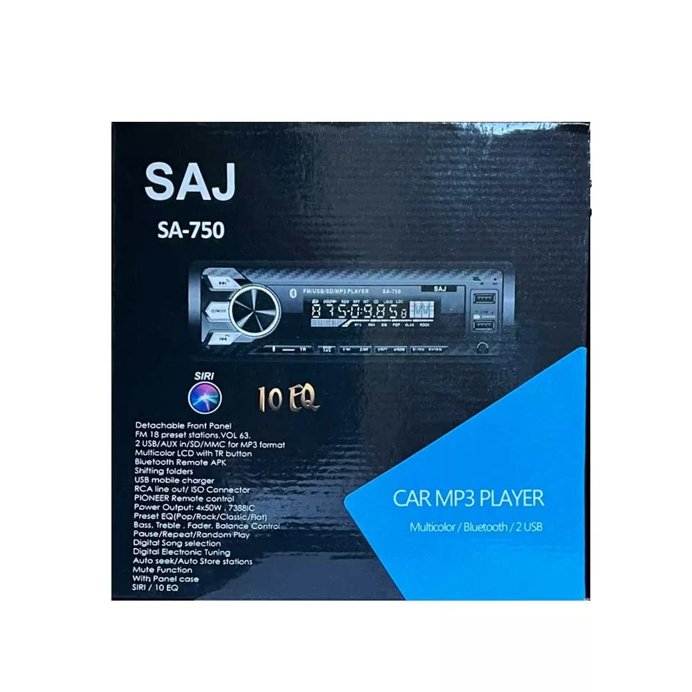 پخش کننده خودرو ساج الکتریک مدل SA-750