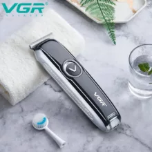 ماشین اصلاح موی سر و صورت شارژی وی جی ار مدل V-168-stars gp