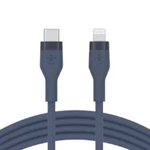 کابل تبدیل USB-C به لایتنینگ بلکین مدل CAA009bt3MBL طول 3 متر