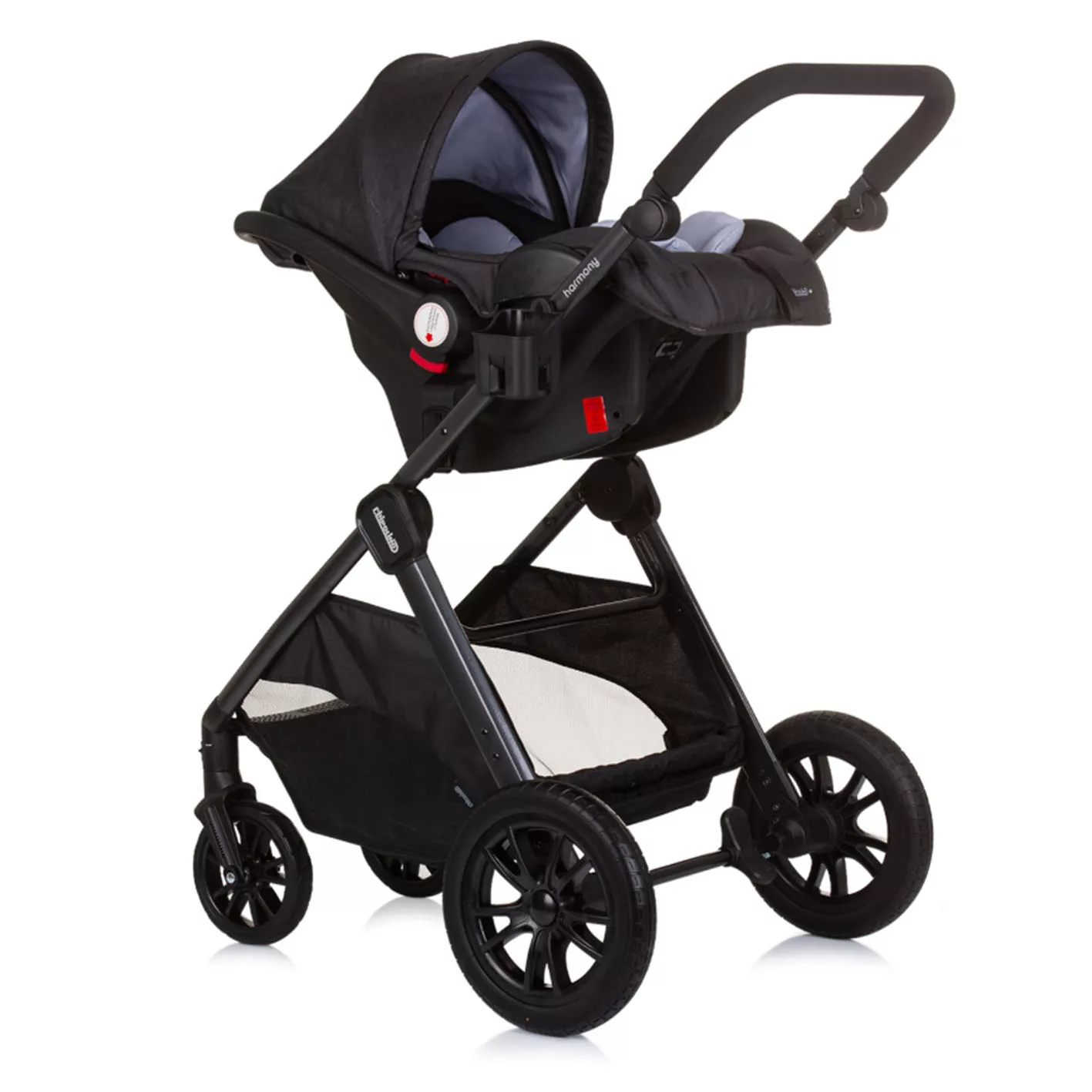 ست کالسکه و کریر مدل Harmony 2402 GN چهار تکه