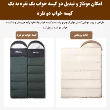 کیسه خواب موبی گاردن مدل NX21562008