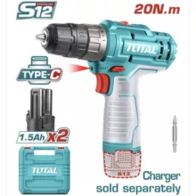 پیچ گوشتی شارژی توتال مدل TDLI12202