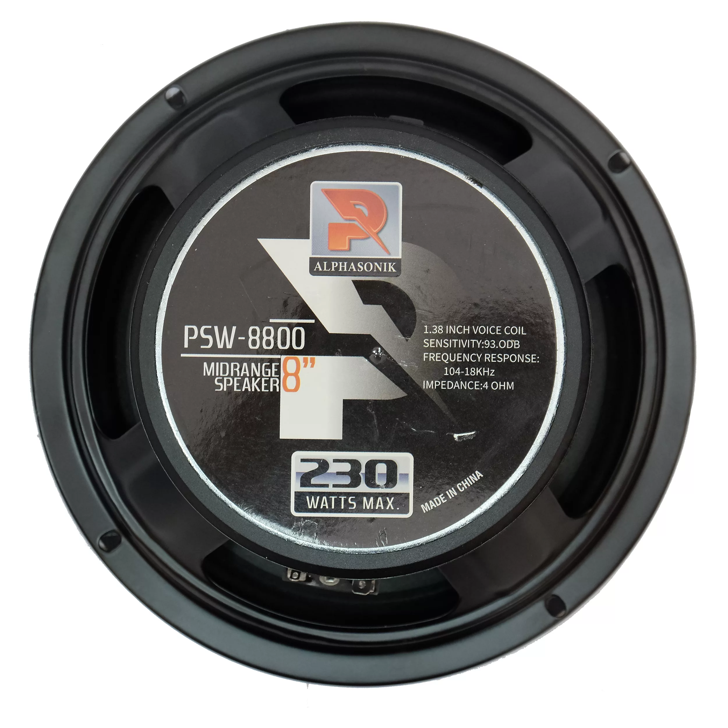 میدرنج خودرو آلفاسونیک مدل PSW-8800 بسته 2 عددی