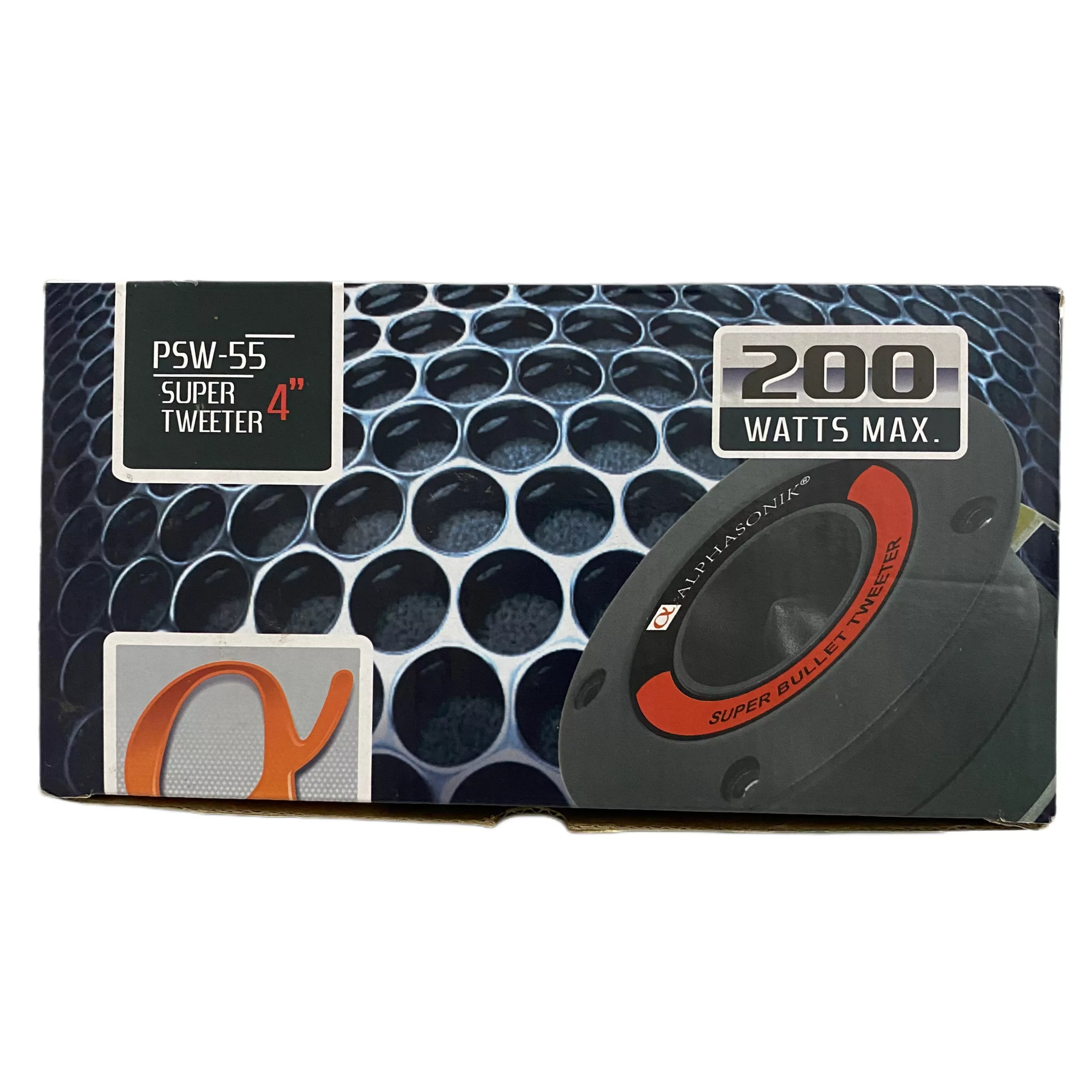 سوپر تیوتر خودرو آلفاسونیک مدل psw-55 بسته 2 عددی