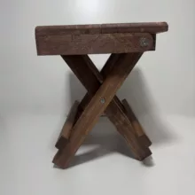صندلی تاشو سفری مدل ضربدری مجموعه 3 عددی