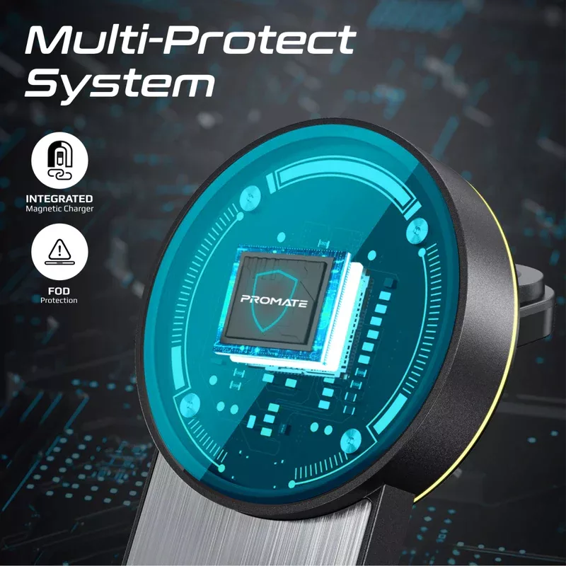 شارژر بی سیم پرومیت مدل TRANSFOLD.BLK