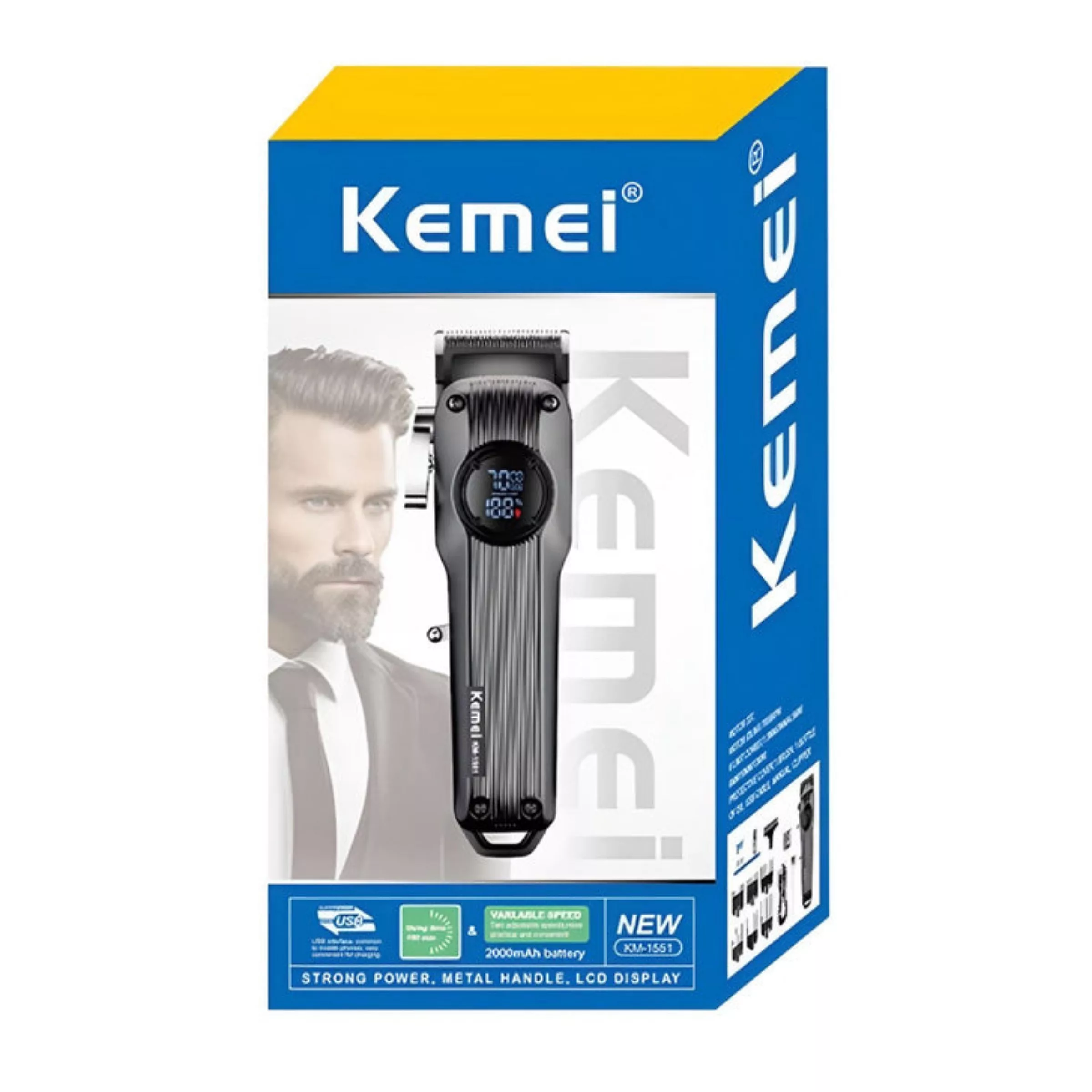 ماشین اصلاح موی سر و صورت کیمی مدل KM-1551