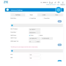 مودم 4G/TD-LTE زد تی ای مدل MC7010