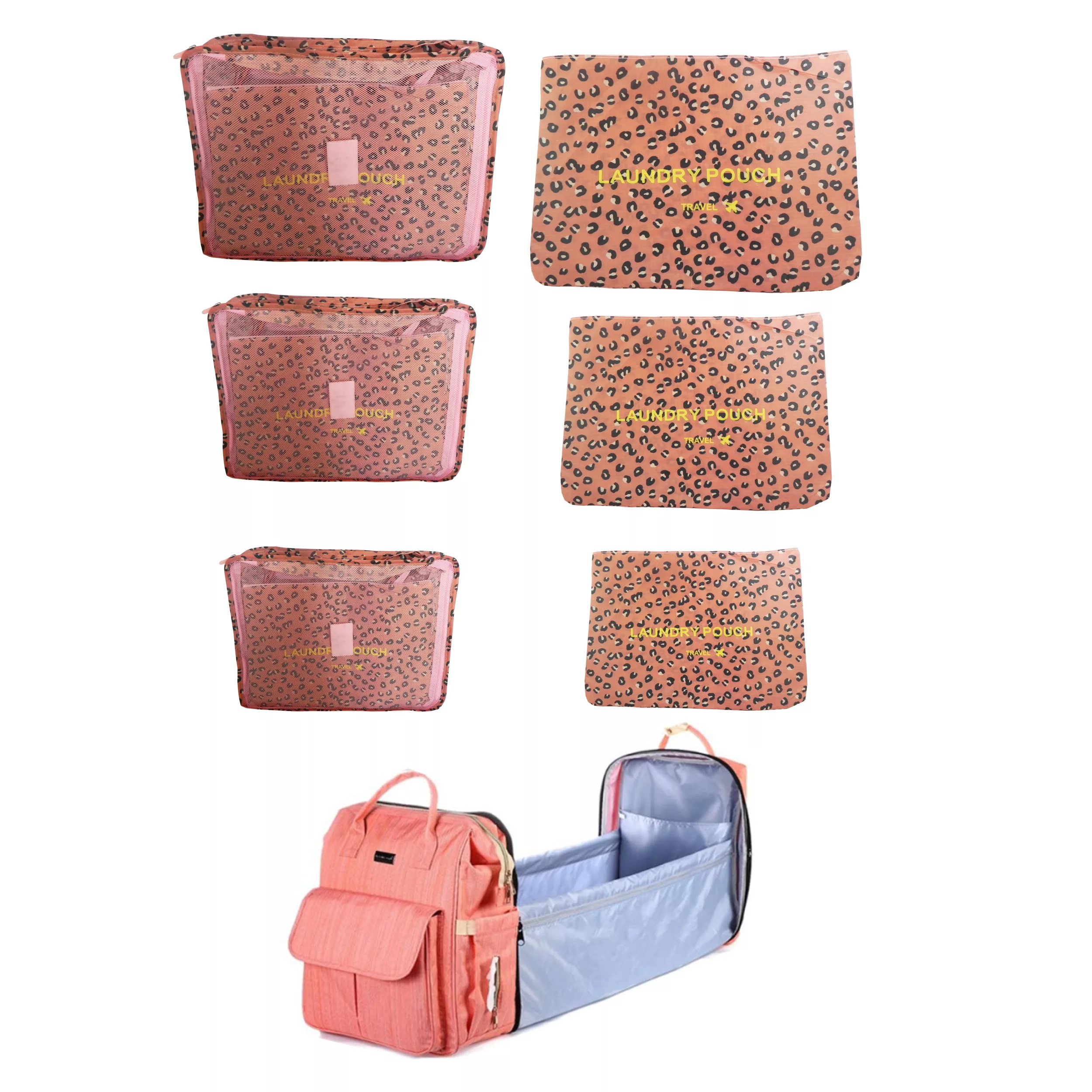 ساک لوازم کودک و نوزاد مدل کد 0032 بسته 7 عددی