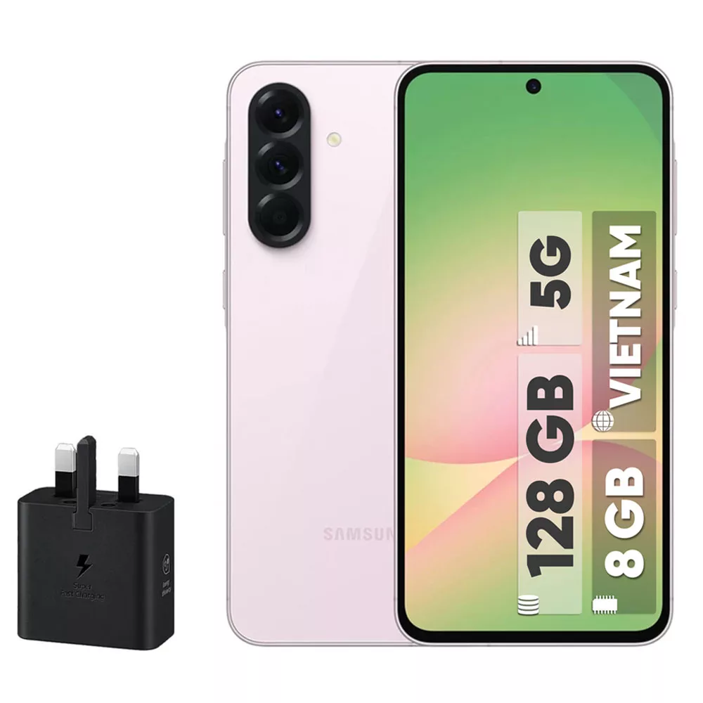 گوشی موبایل سامسونگ مدل Galaxy A56 دو سیم کارت ظرفیت 128 گیگابایت و رم 8 گیگابایت - ویتنام - به همراه شارژر 25 وات سامسونگ