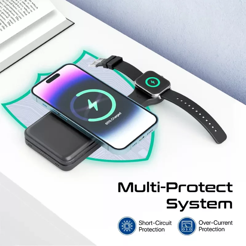 شارژر بی سیم پرومیت مدل ROVERPACK