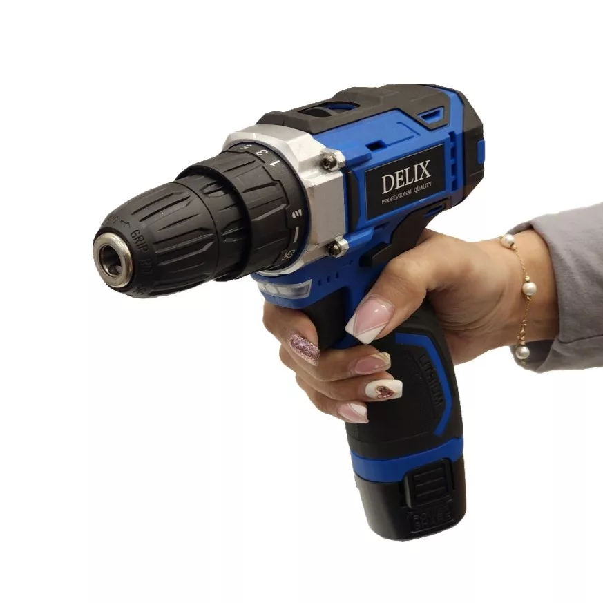 مجموعه 47 عددی دریل پیچ گوشتی شارژی دلیکس مدل BSH18V