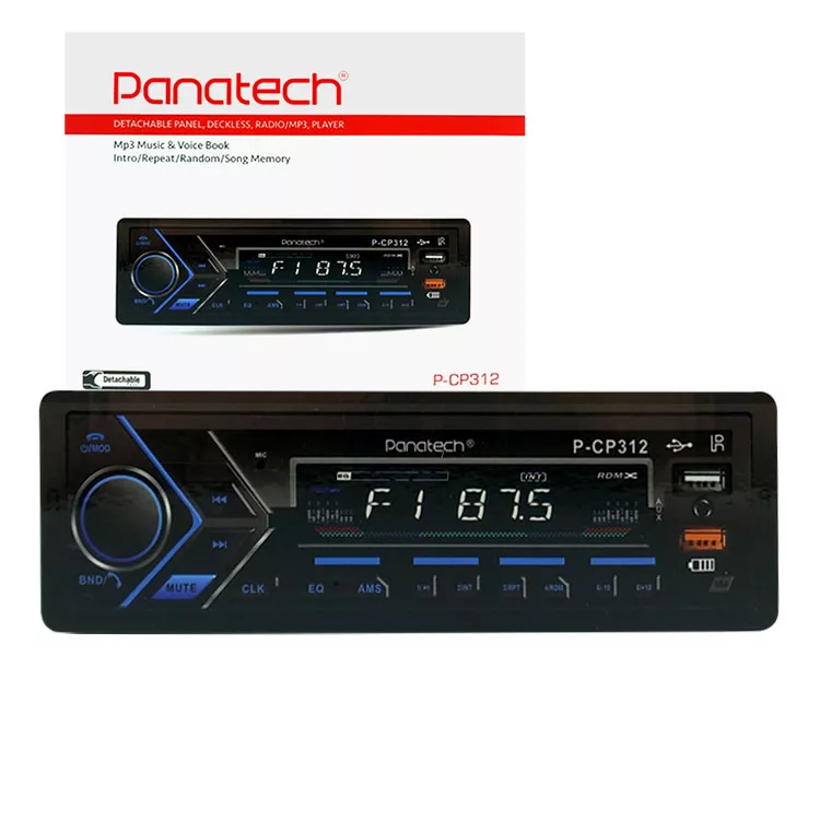 پخش کننده خودرو پاناتک مدل P-CP312