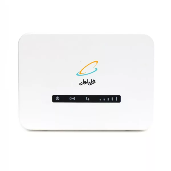 مودم روتر 4.5G همراه اول مدل HA6400 به همراه کارت فعالسازی سیم‌کارت اعتباری و 70 گیگابایت اینترنت 1 ساله