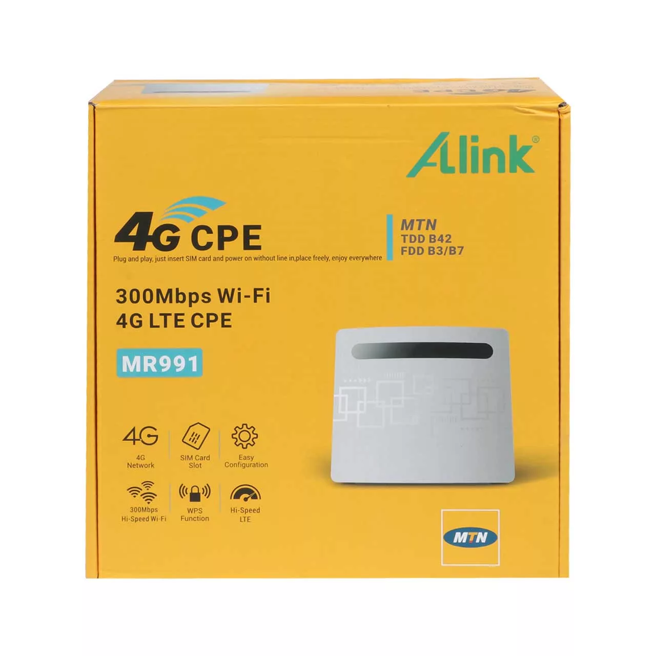 مودم 4G/TD-LTE ای لینک مدل MR991