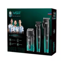 ماشین اصلاح موی سر و صورت وی جی ار مدل v-694 مجموعه 3 عددی