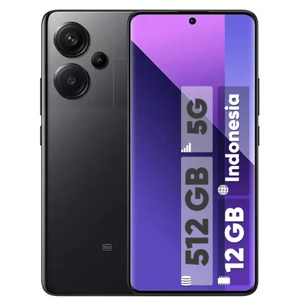 گوشی موبایل شیائومی مدل Redmi Note 13 Pro Plus 5G دو سیم کارت ظرفیت 512 گیگابایت و رم 12 گیگابایت - پک اندونزی