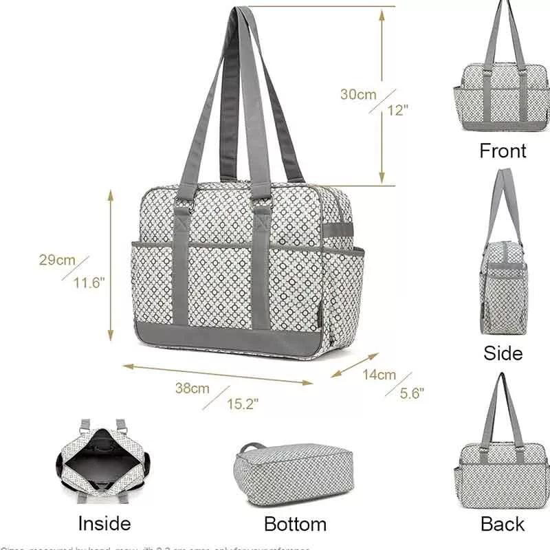 ساک لوازم کودک و نوزاد مدل برزنت زنبوری a4067