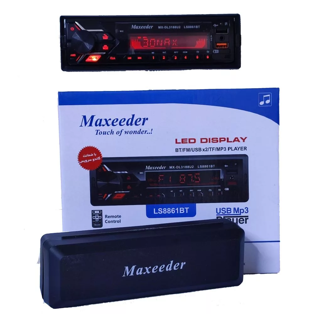 پخش کننده خودرو مکسیدر مدل MX-8861