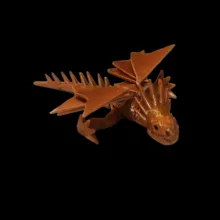 اکشن فیگور مدل اژدهای مفصل دار 001