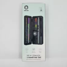 پیچ گوشتی شارژی گرین لاین مدل GN58IN1ELSD مجموعه 58 عددی