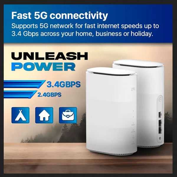 مودم 4G/5G زد تی ای مدل MC801
