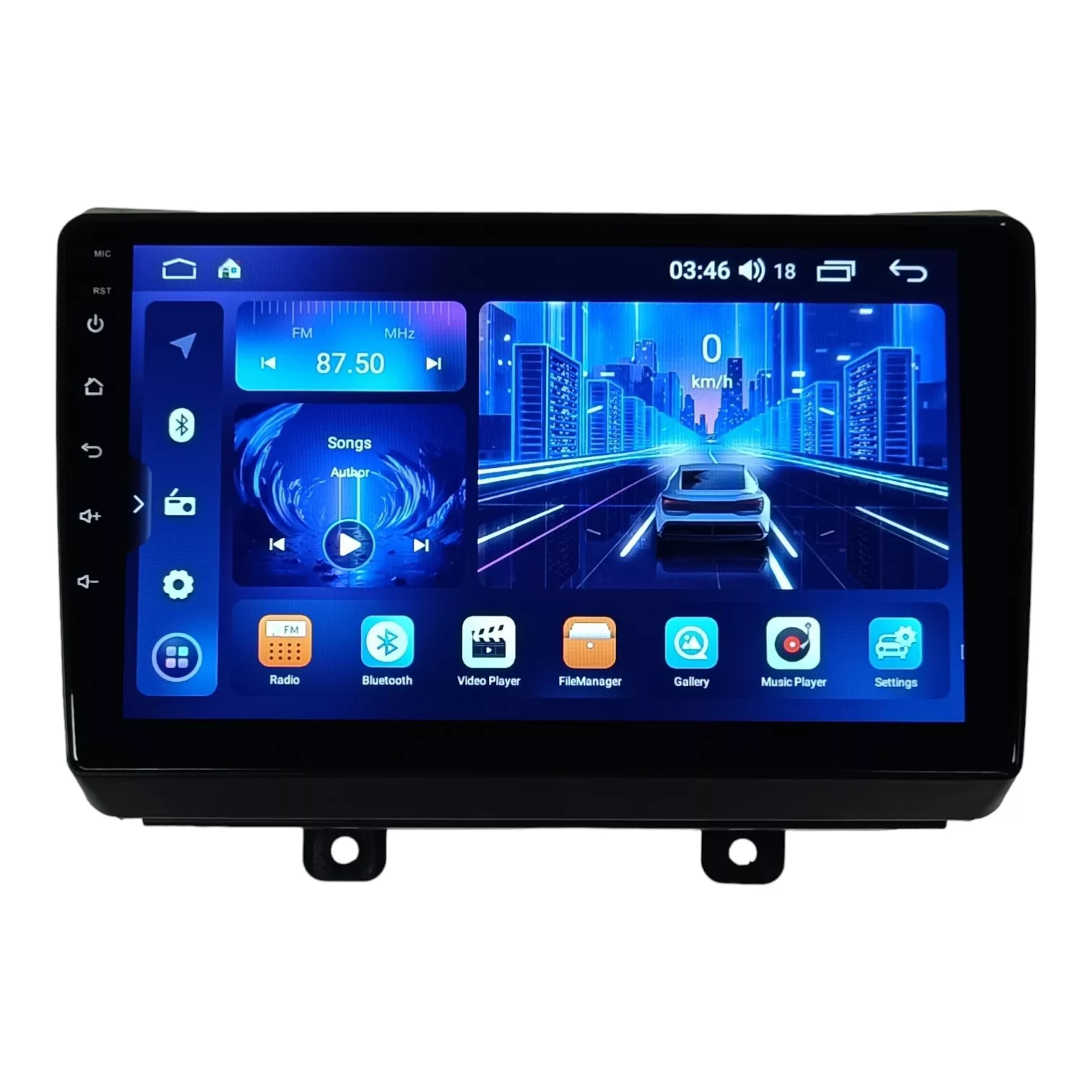 پخش کننده تصویری خودرو مدل اندروید golden24 مناسب برای دنا