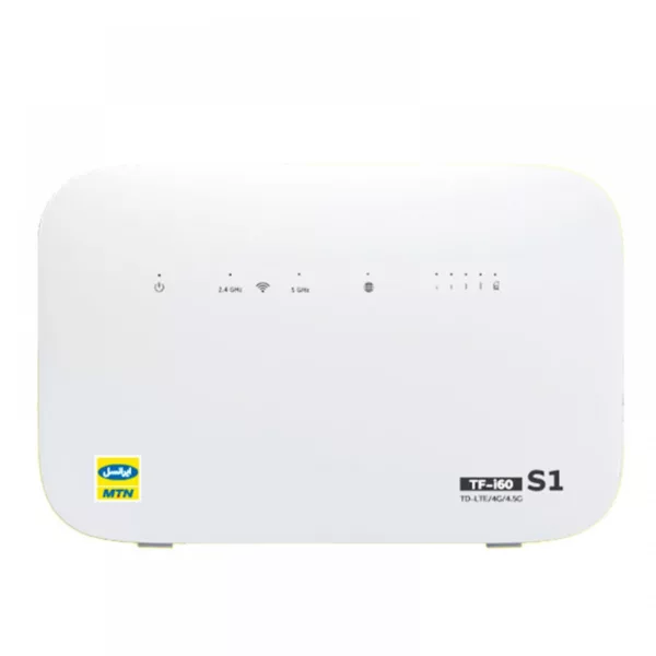 مودم 4G/TD-LTE ایرانسل مدل TF-i60 S1 به همراه سیم کارت TD-LTE و بسته اینترنت 500 گیگ یکساله