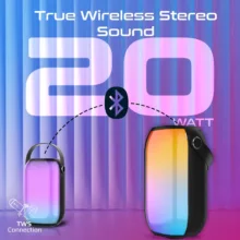 اسپیکر بلوتوثی قابل حمل پرومیت مدل SPECTRO-20
