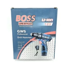 دریل شارژی پیچ گوشتی باس مدل 18V-bs