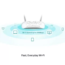 مودم روتر VDSL/ADSL بی‌سیم 300Mbps تی پی-لینک مدل TD-W9970