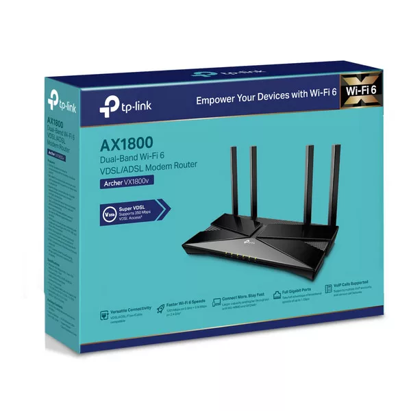 مودم روتر VDSL/ADSL تی پی-لینک مدل Archer VX1800v